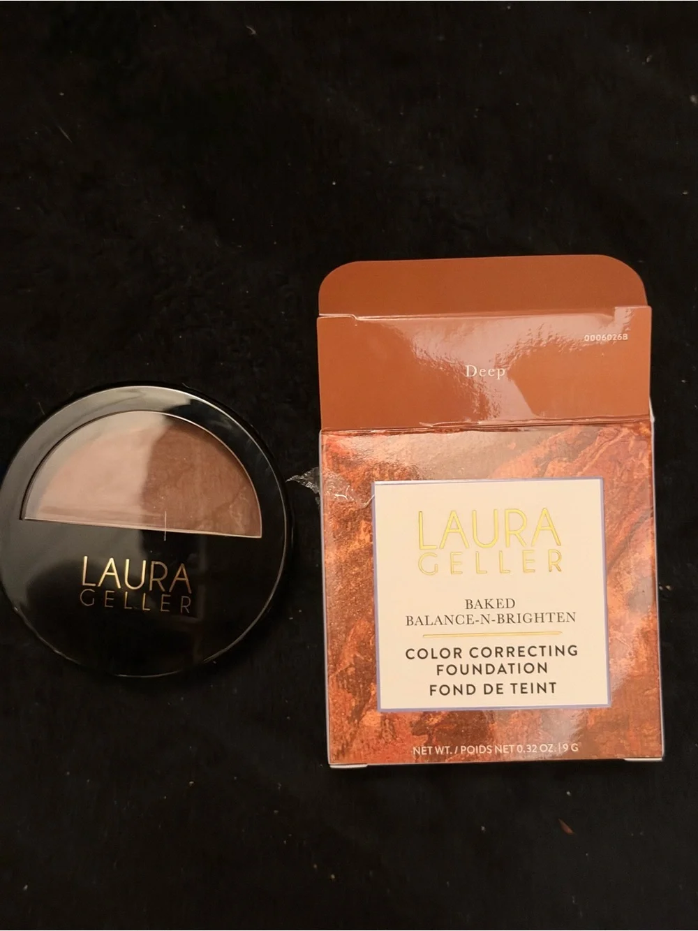 Laura Geller Baked Balance-n-Brighten Foundation - Brown Marble Deep or Tan